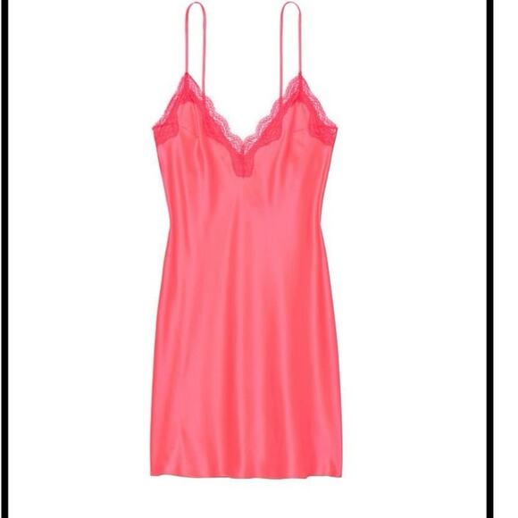 Victorias secrete night slip dress with robe sz m - Picture 2 of 5